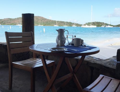 The Best Table at the Bitter End Yacht Club